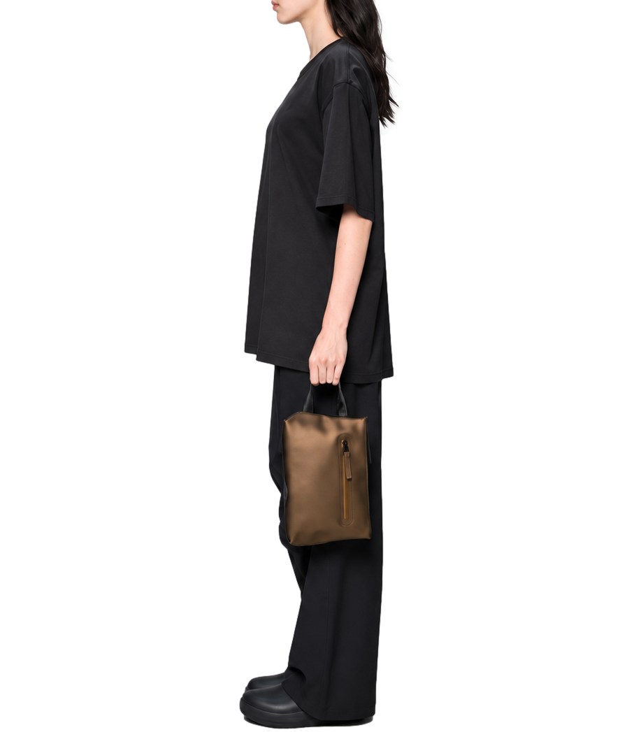 Rains pochette bronzo comet Cosmetic zip
