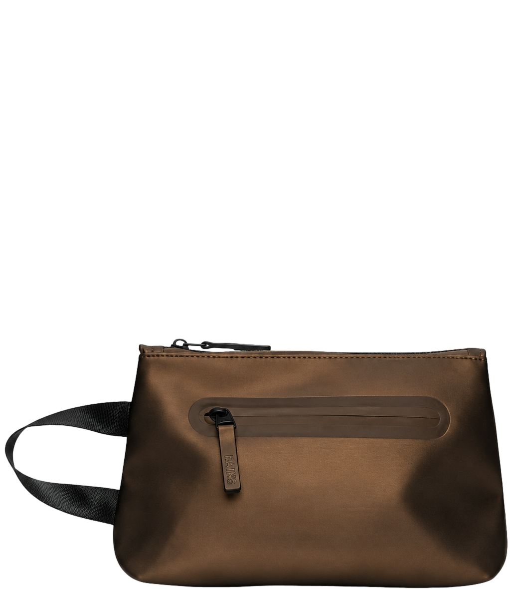 Rains pochette bronzo comet Cosmetic zip