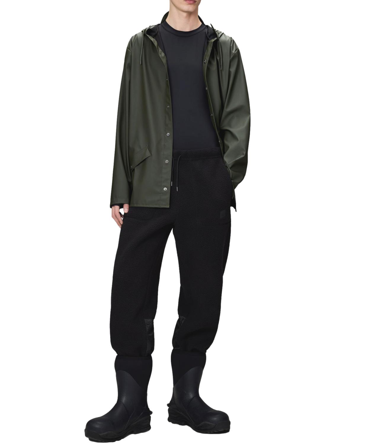 Giacca Rains verde militare antipioggia