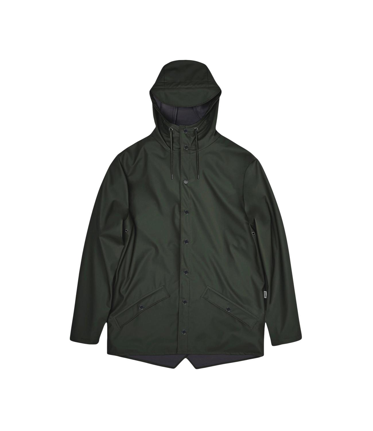 Giacca Rains verde militare antipioggia