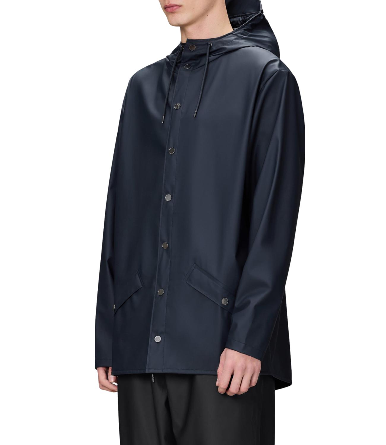 Giacca Rains blu navy antipioggia