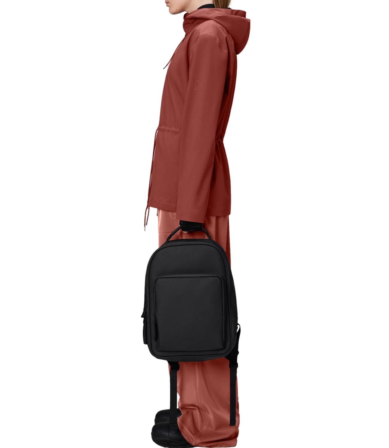 Zaino Book daypack nero con zip