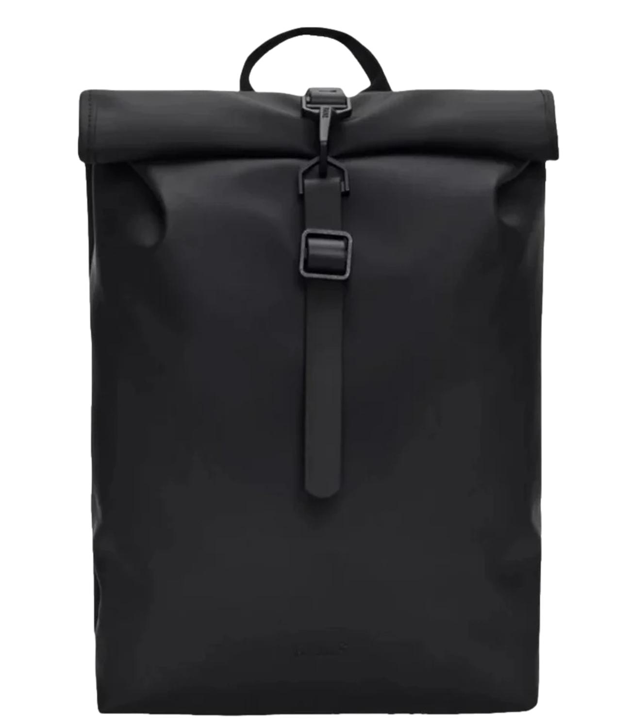 Zaino Rains black Rolltop Rocksack
