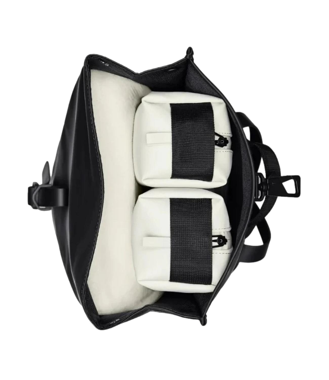 Zaino Rains black Rolltop Rocksack