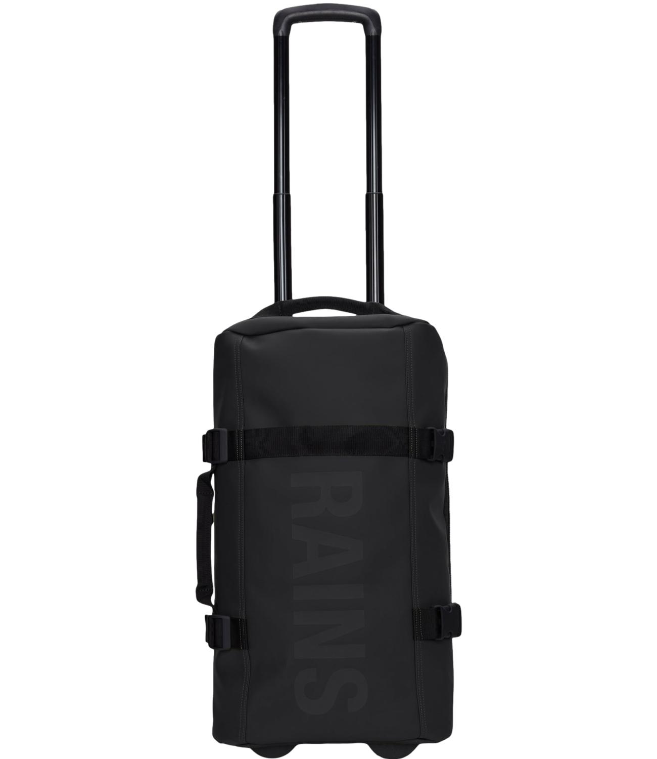 Trolley Texel Cabin Bag nero con logo tono su tono