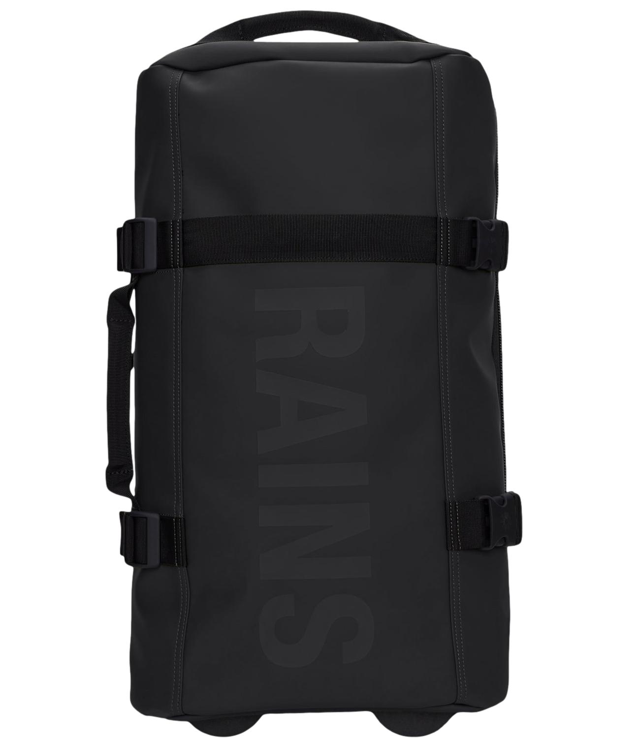 Trolley Texel Cabin Bag nero con logo tono su tono
