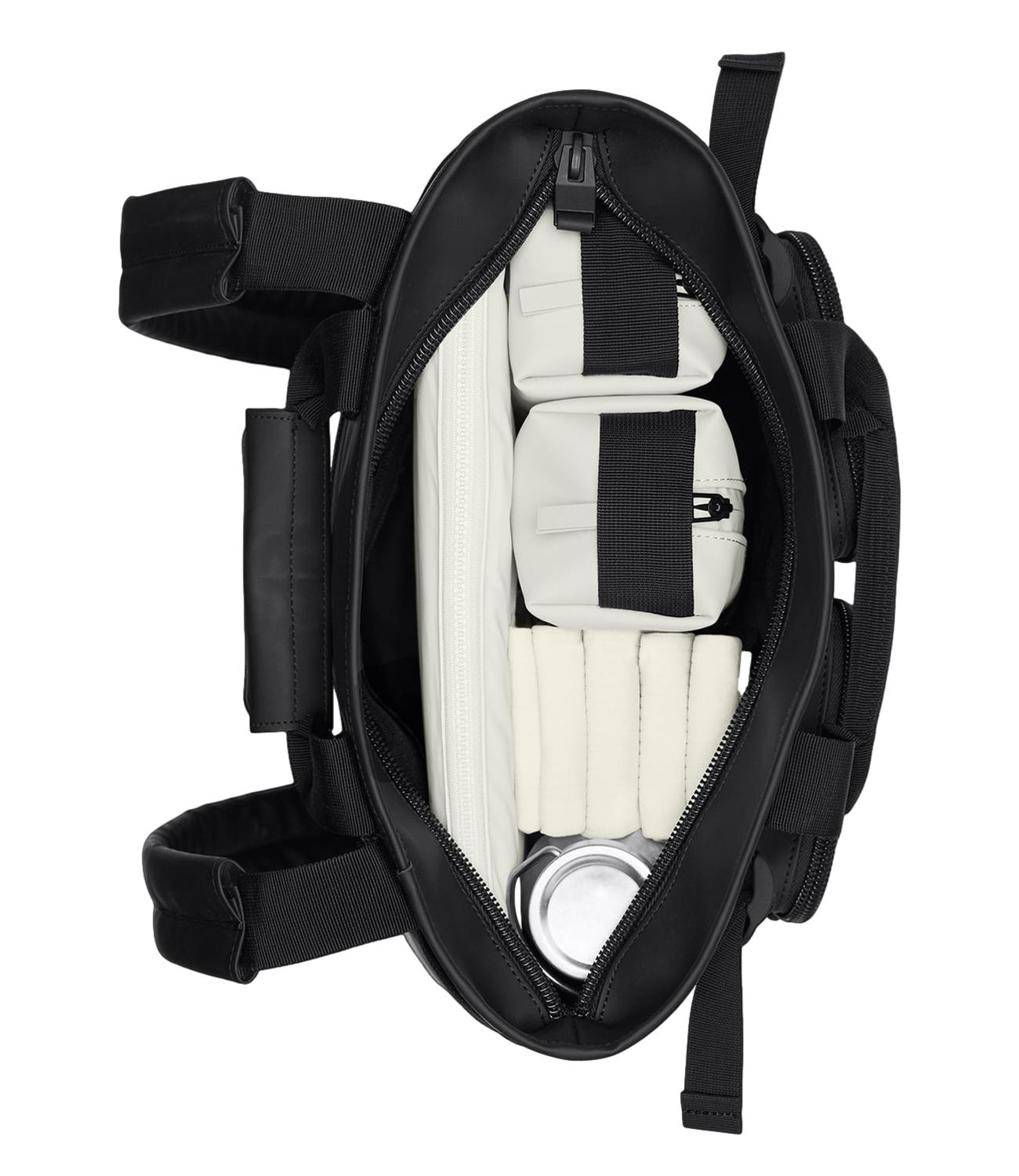 Texel tote Backpack nero
