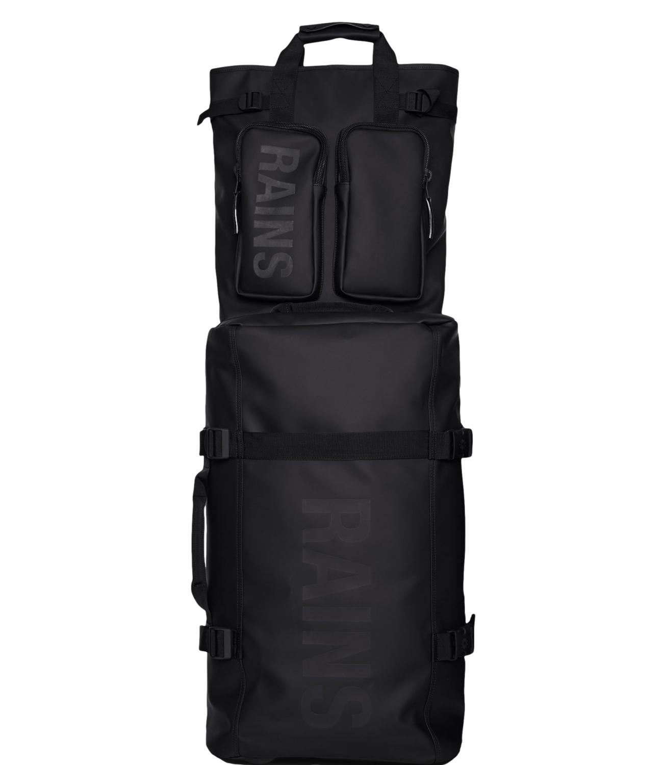 Texel tote Backpack nero