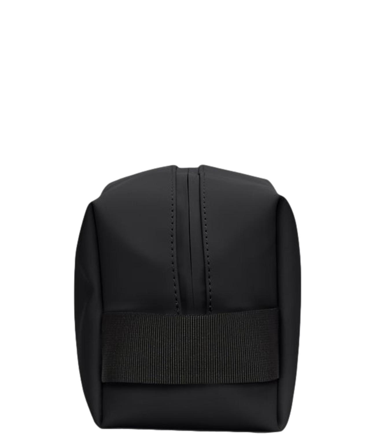 Rains pochette nera Wash Bag Small