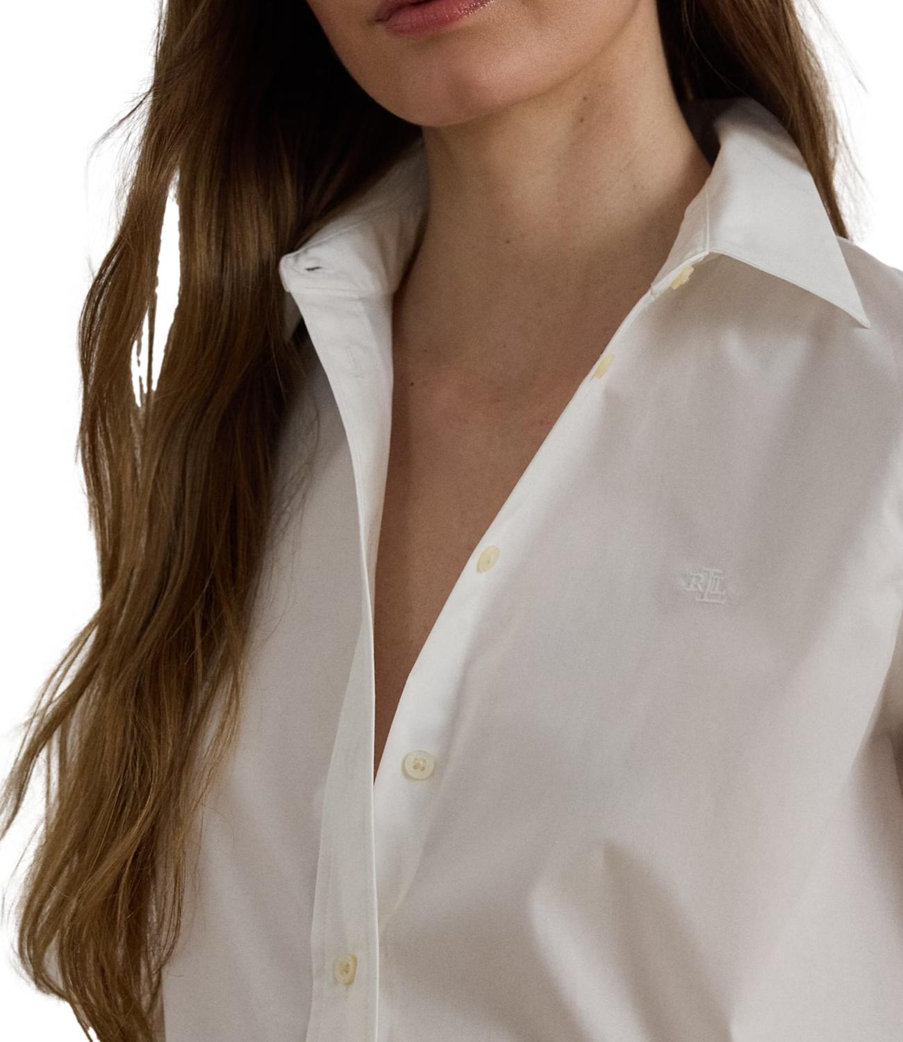Polo Ralph Lauren Jamelko-Long Sleeve-Shirt bianca