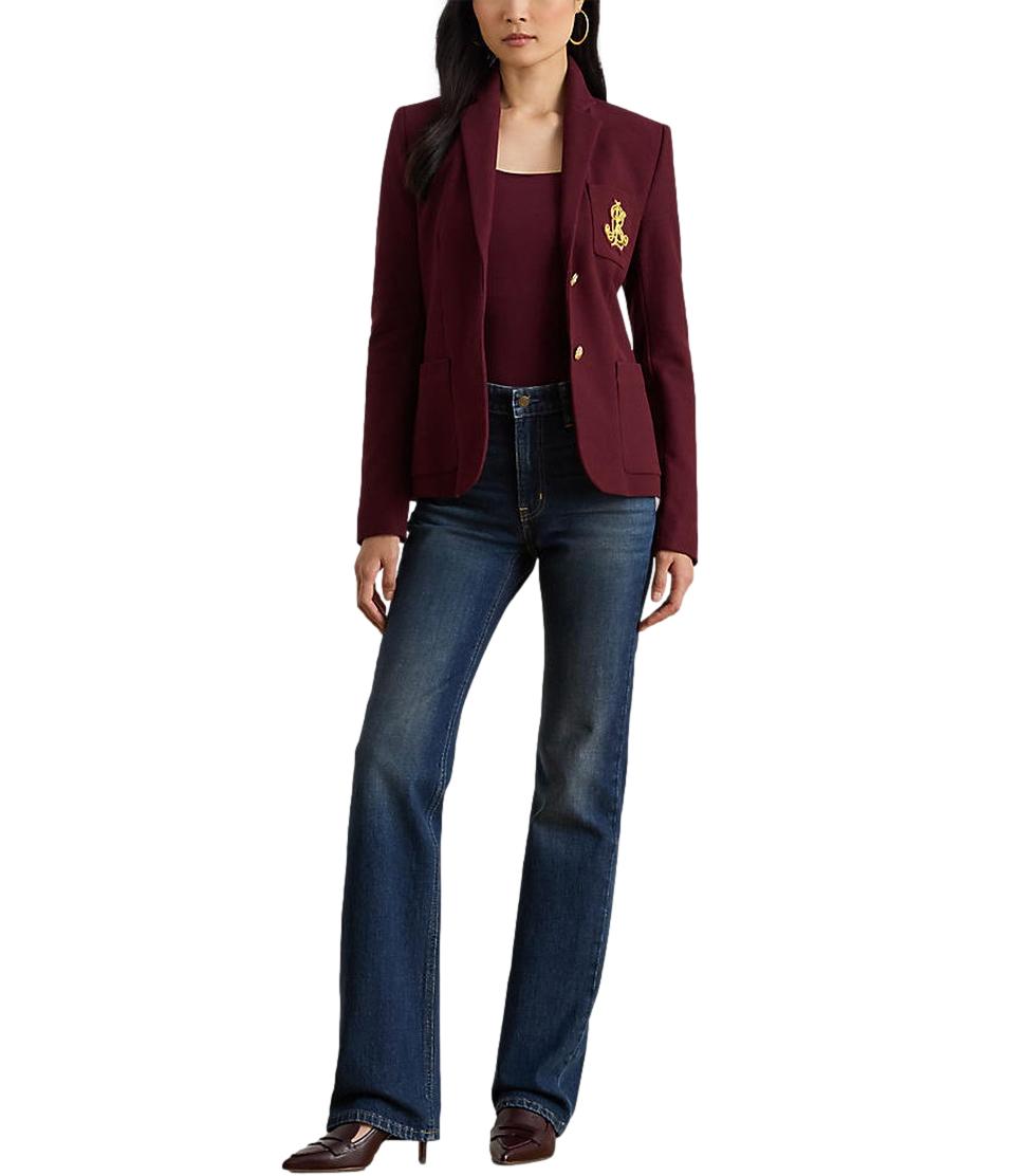 Polo Ralph lauren giacca Anfisa-Lined-Jacket bordeaux