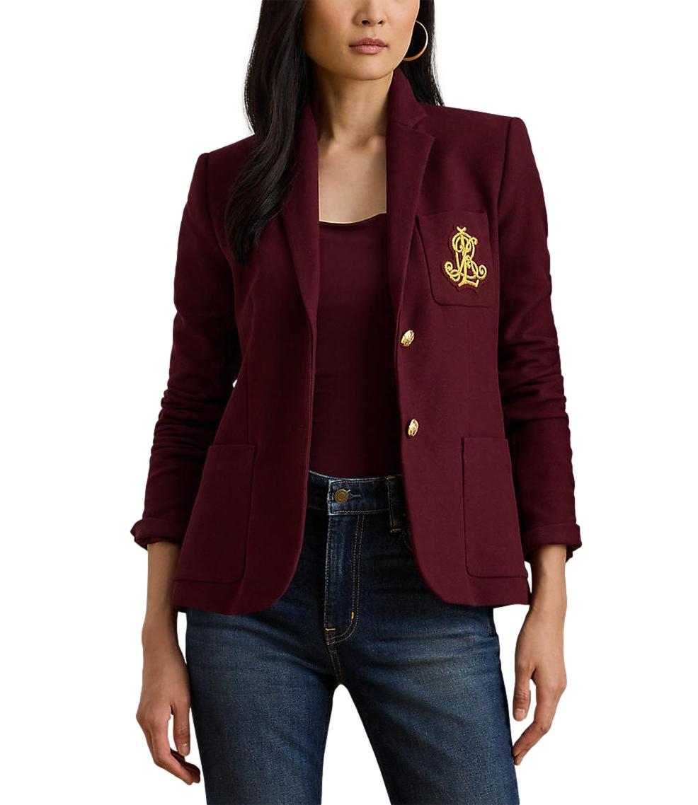 Polo Ralph lauren giacca Anfisa-Lined-Jacket bordeaux