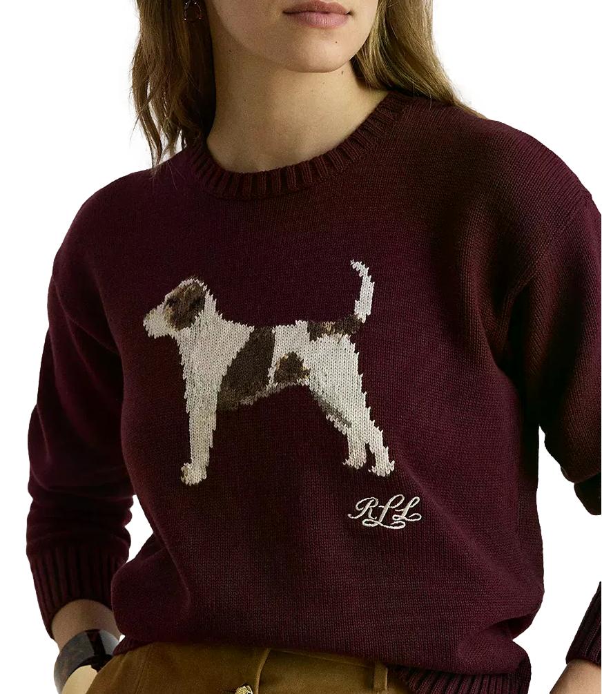 Polo Ralph Lauren Sweater-Pullover dark garnet
