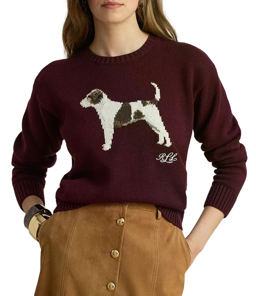 Polo Ralph Lauren Sweater-Pullover dark garnet