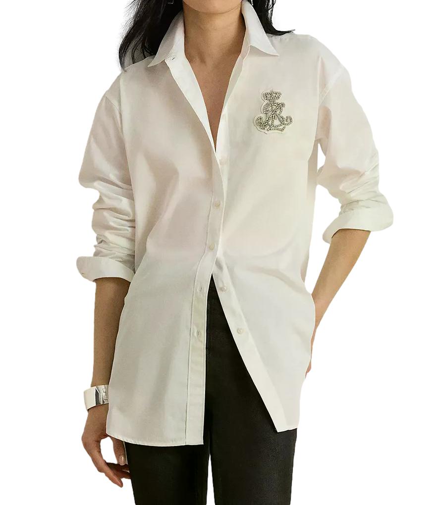Polo Ralph Lauren Woven-Sport Shirt-Shirt bianca
