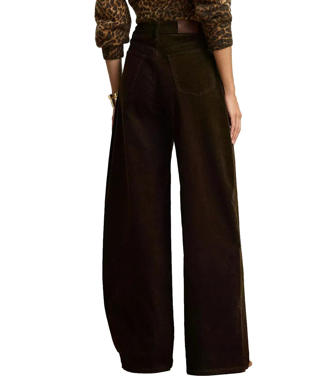 Ralph Lauren circuit brown Woven-Wide Leg-Pants