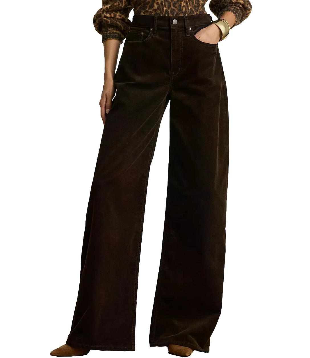 Ralph Lauren circuit brown Woven-Wide Leg-Pants