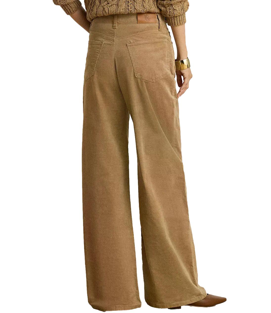Ralph Lauren laurent camel Woven-Wide Leg-Pants
