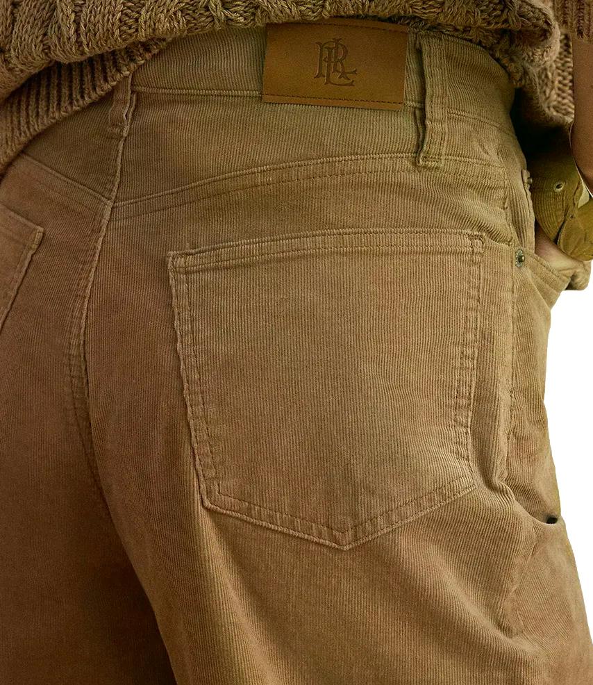 Ralph Lauren laurent camel Woven-Wide Leg-Pants