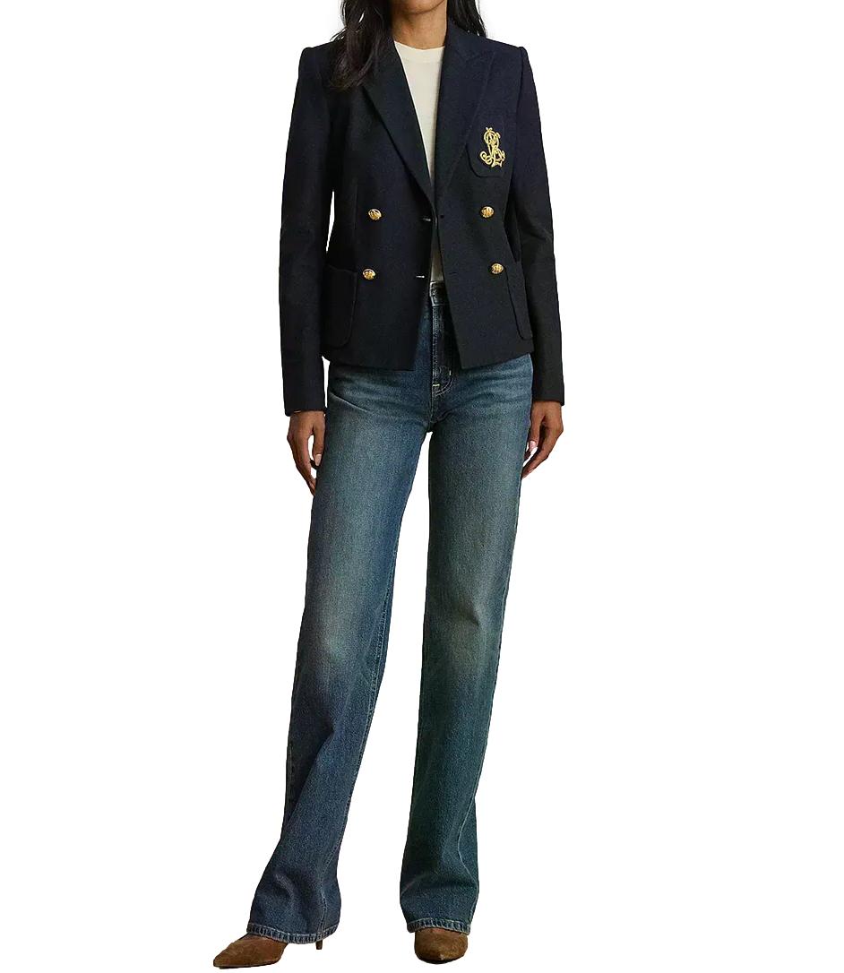 Knit-Blazer Sport Coat lauren navy