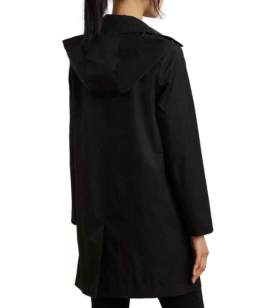 Giacca nera Ralph Lauren Rn 34"-Lined-Coat