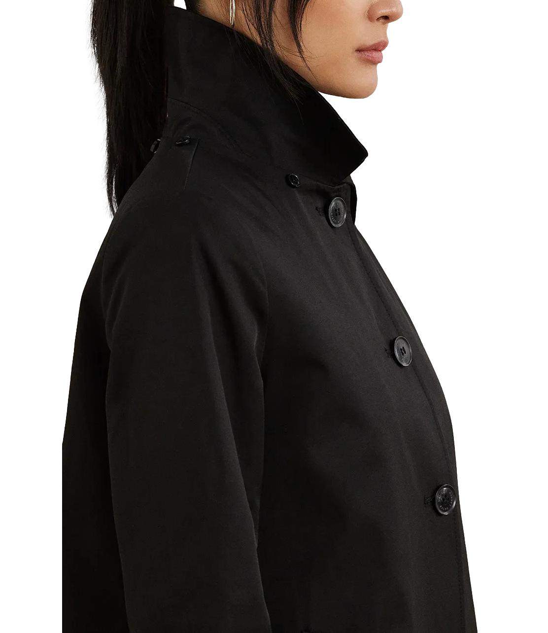 Giacca nera Ralph Lauren Rn 34"-Lined-Coat