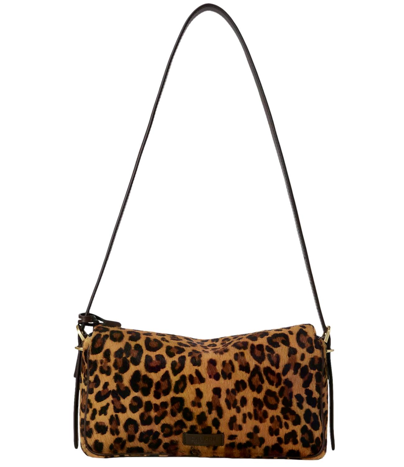 Farrah Leopard Print Medium Shoulder Bag medium