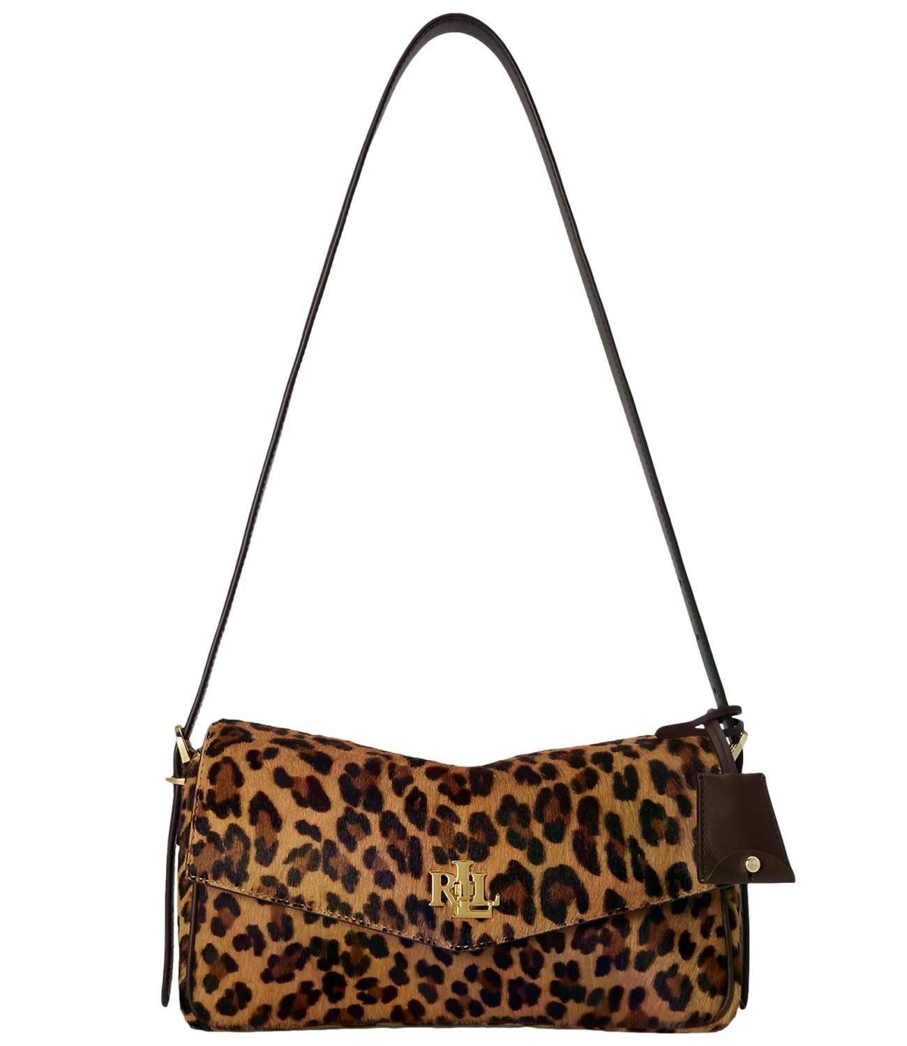 Farrah Leopard Print Medium Shoulder Bag medium