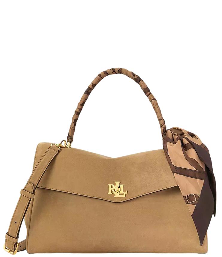 Borsa borsa Farrah Soft-Satchel-Medium beige