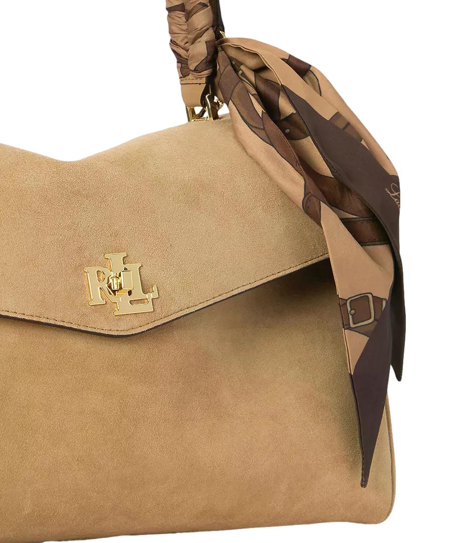 Borsa borsa Farrah Soft-Satchel-Medium beige