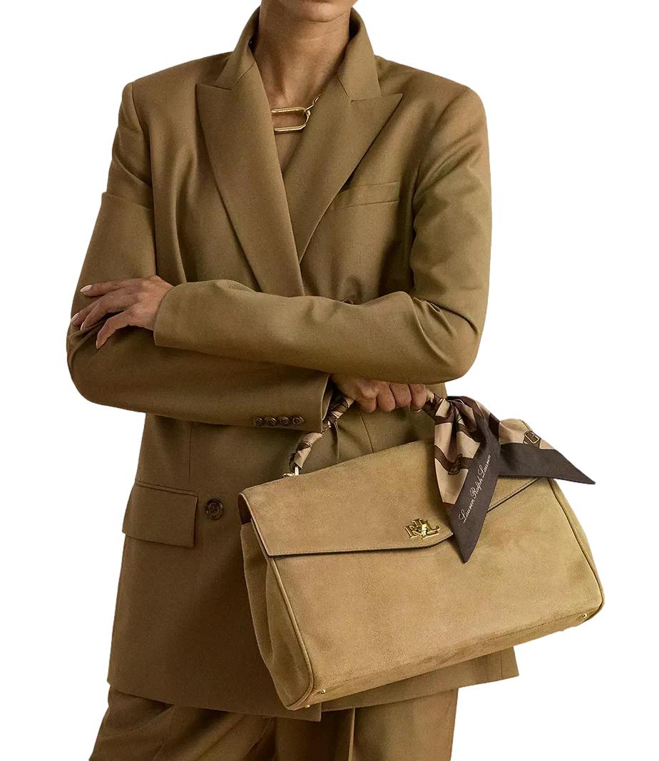 Borsa borsa Farrah Soft-Satchel-Medium beige