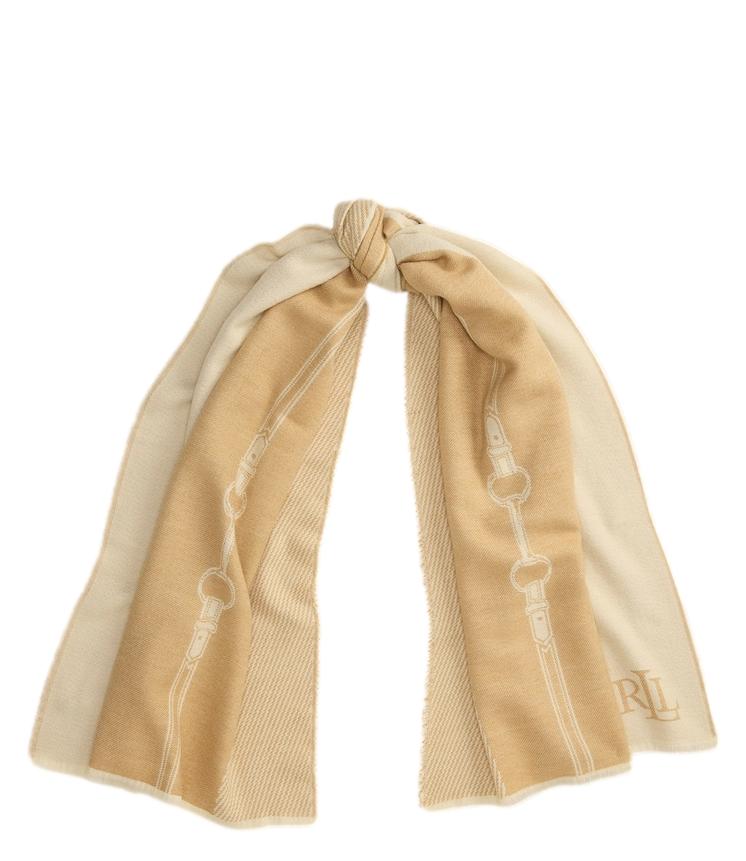 Sciarpa beige Polo Ralph Lauren cream camel