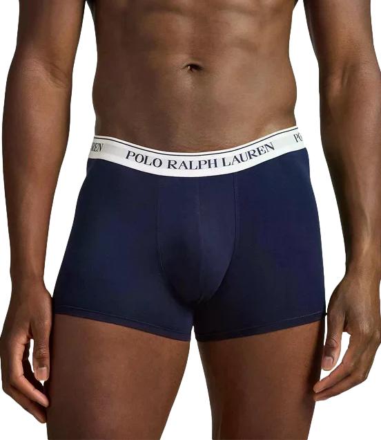 Ralph Lauren Boxer Clssic Trunk-3 Pack-Trunk Navy Uomo