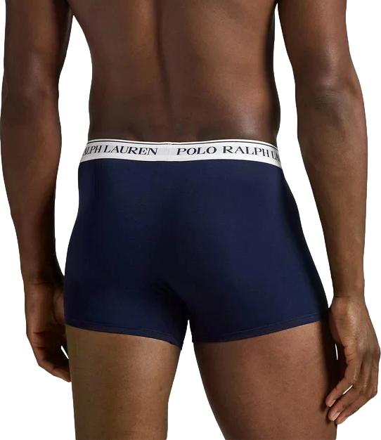 Ralph Lauren Boxer Clssic Trunk-3 Pack-Trunk Navy Uomo