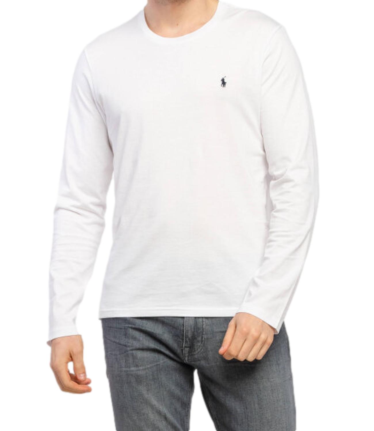 T-shirt manica lunga Polo Ralph Lauren bianca