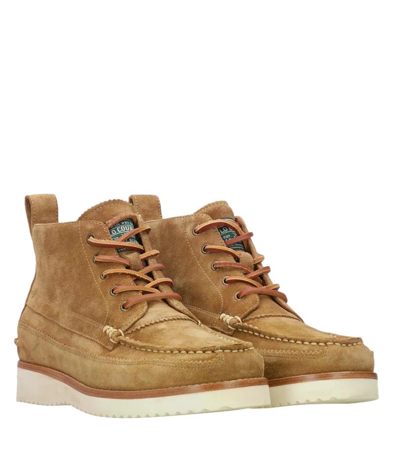 Ralph Lauren Stivali Ranger Light Beige Uomo