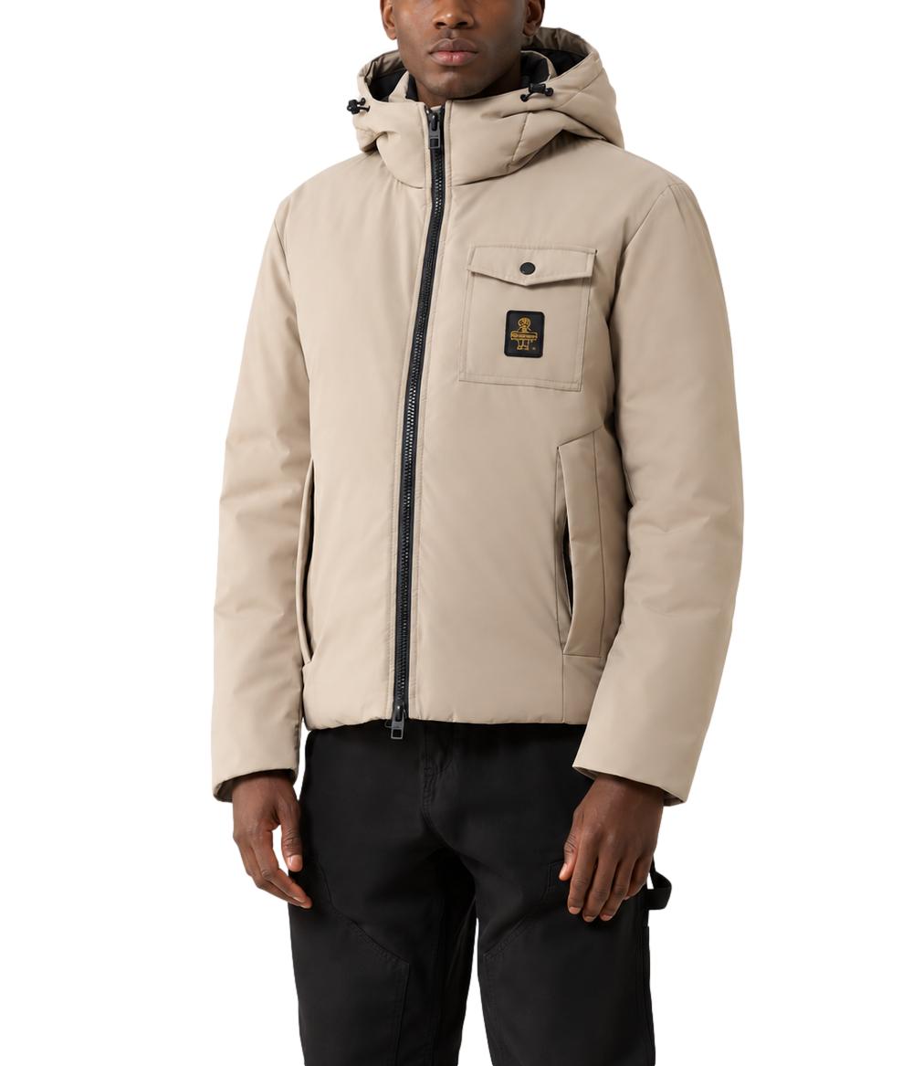 Refrigiwear giacca polar jacket beige plaza taupe
