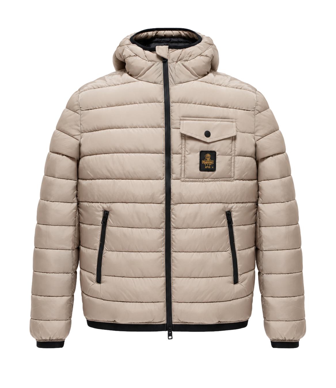 Giubbino Refrigiwear beige plaza taupe josh jacket