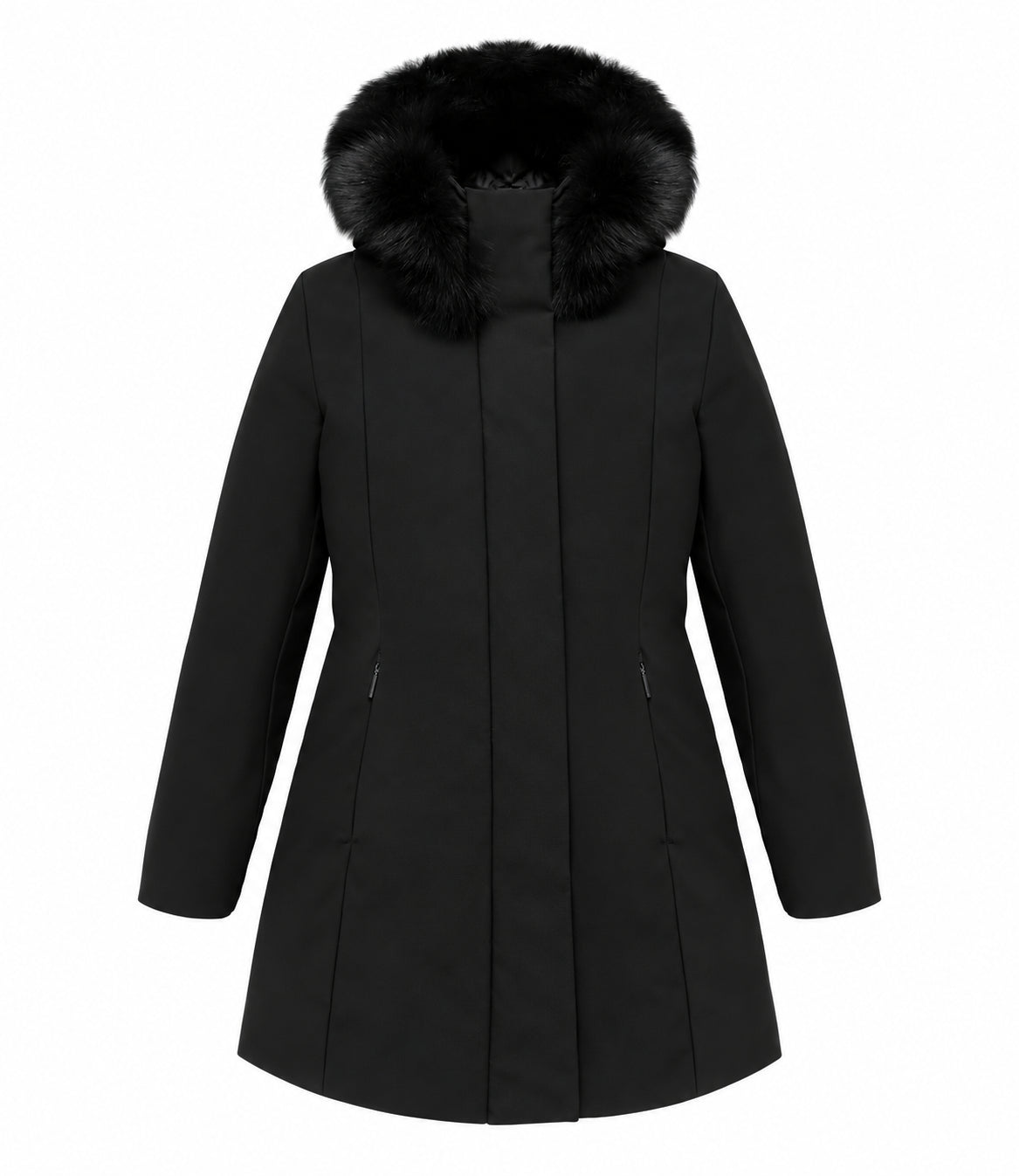 Refrigiwear parka nero Lady tech 1 fur jacket
