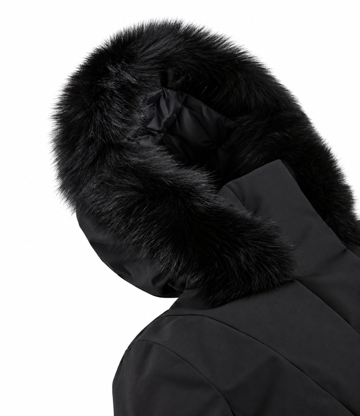Refrigiwear parka nero Lady tech 1 fur jacket