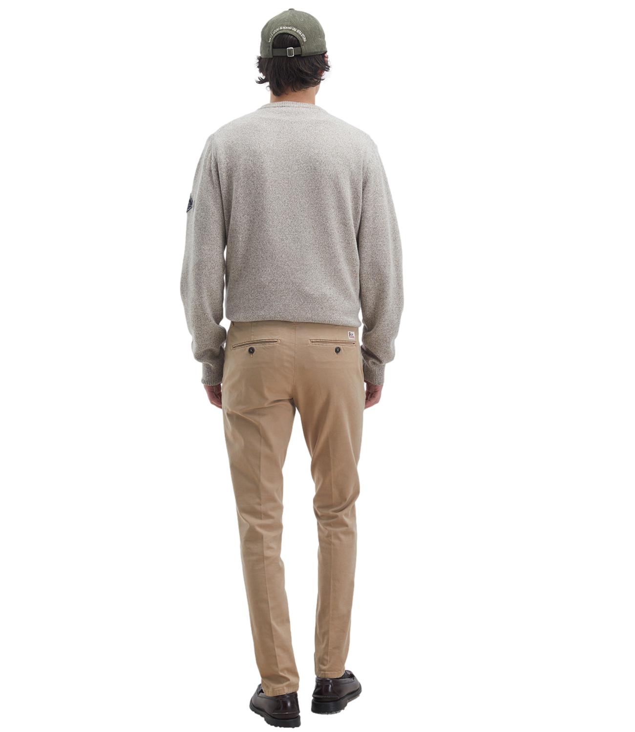 Roy Roger's pantalone chino beige read nut