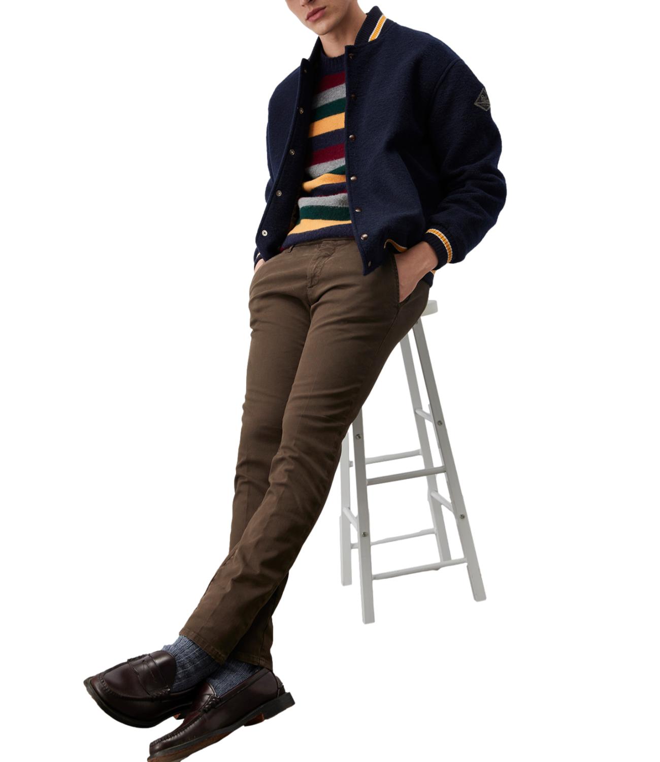 Roy Roger's pantalone marrone testa di moro