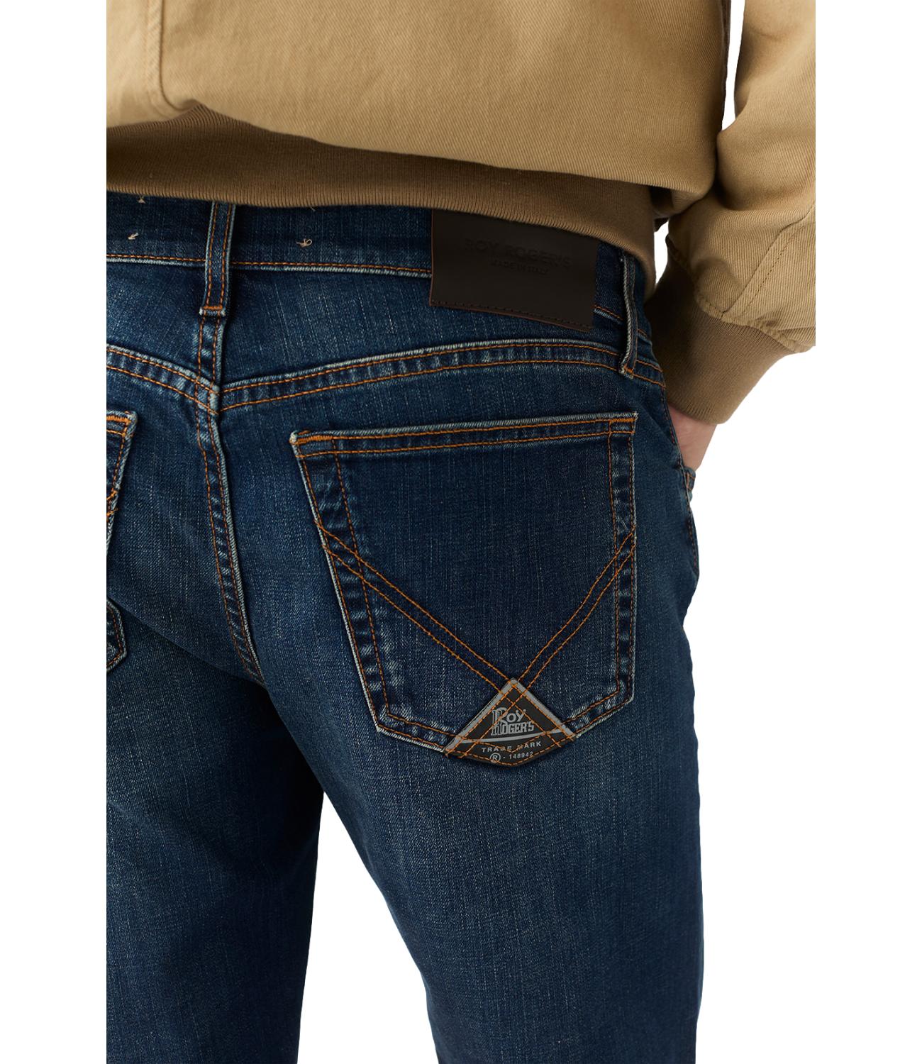 Jeans Roy Roger's carlin blu scuro 517