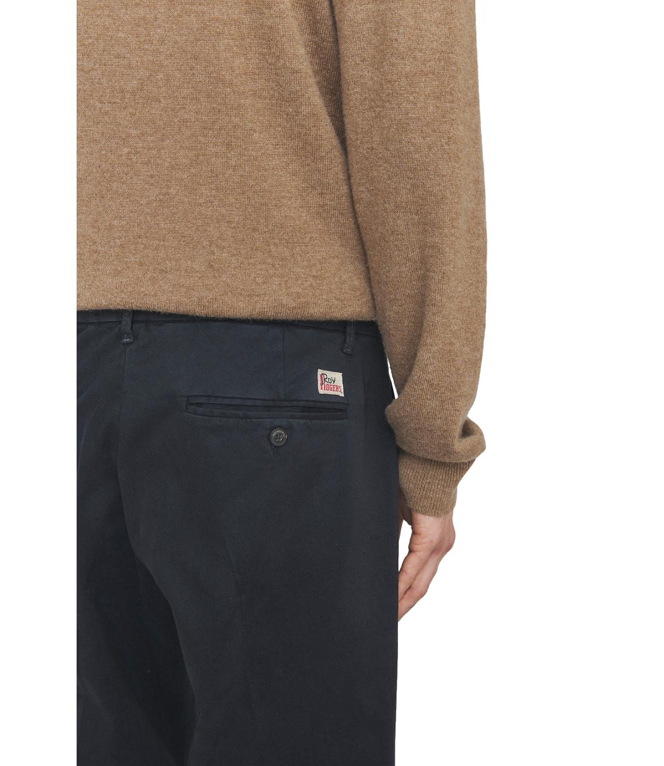 Roy Roger's chino conduit winter elastane read blue navy