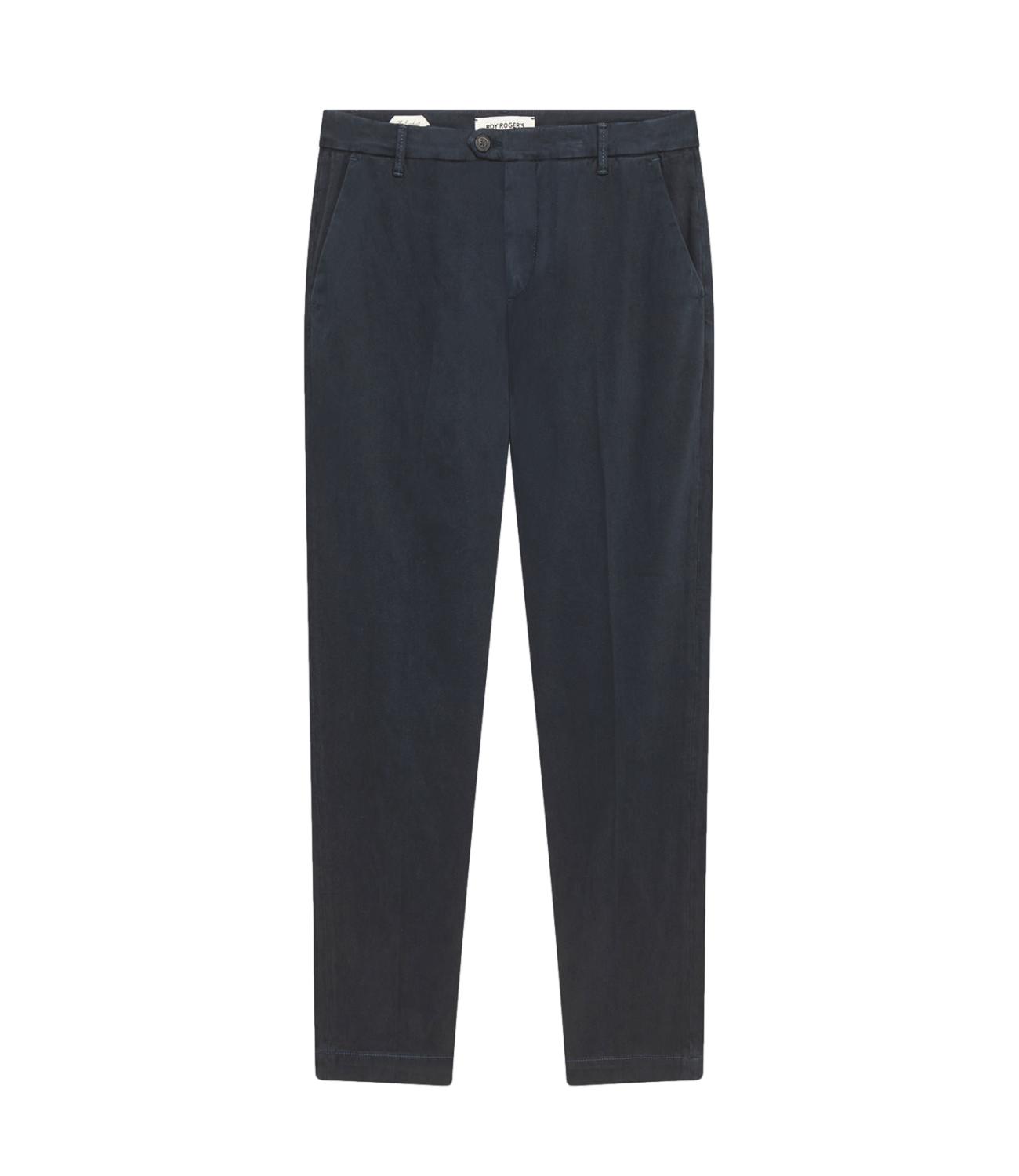 Roy Roger's chino conduit winter elastane read blue navy