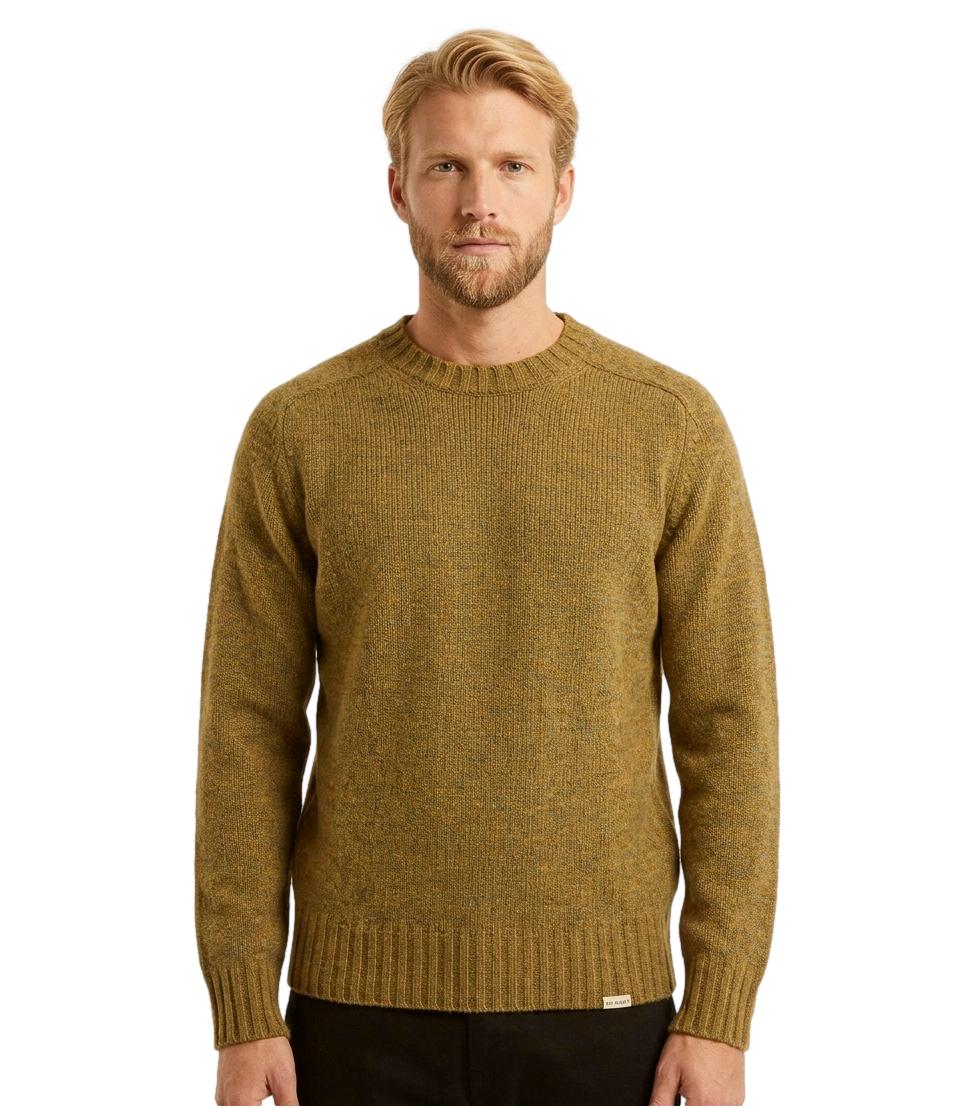 Roy Roger's Soft Crew Neck merino wool tundra
