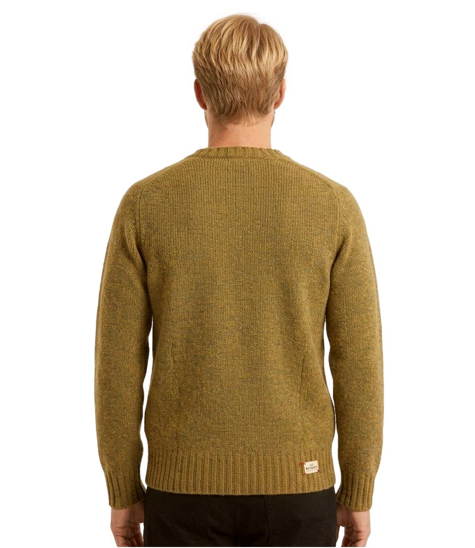 Roy Roger's Soft Crew Neck merino wool tundra