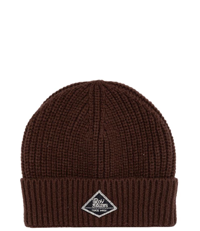 Roy Roger's hat unisex roy roger's knitted marrone