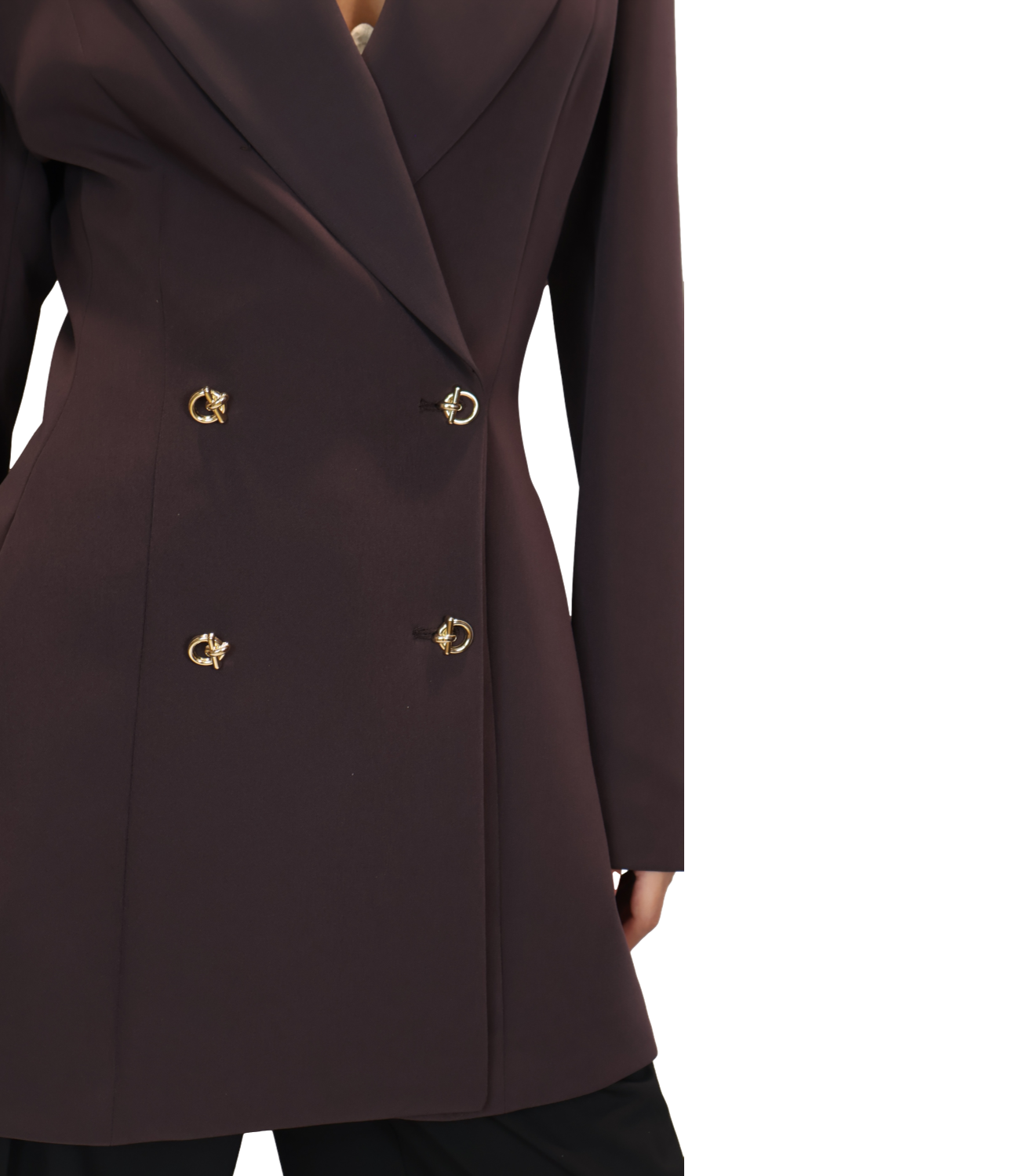 SILENCE LIMITED giacca Clichy choco wine donna