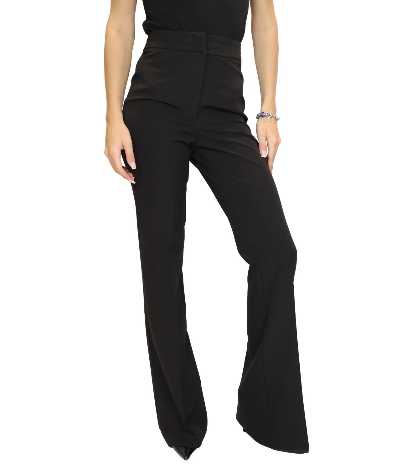 Silence Limited Pantalone AMBER FLARE Black Donna